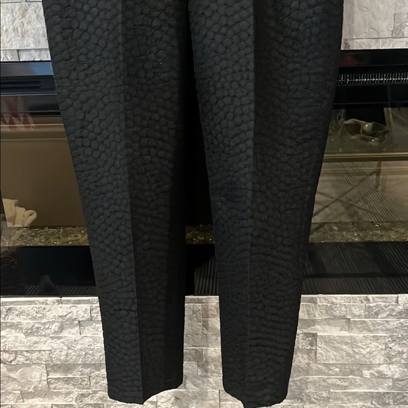 Banana Republic Black Patterned Pants size 10 - Picture 5 of 15